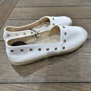 Alexis Bendel Studded Espadrille Alpargata, Size 9, NWT